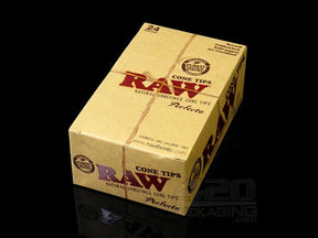 RAW Natural Perfecto Cone Tips 24/Box - 2