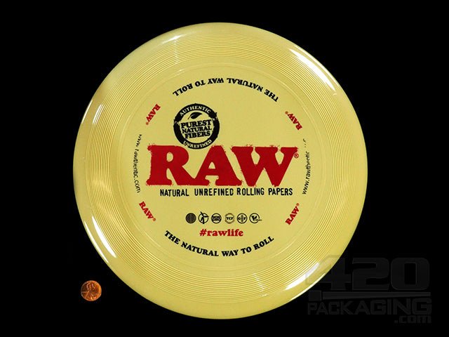 RAW Rolling Papers Flying Disc - Rolling tray 1/Box - 2
