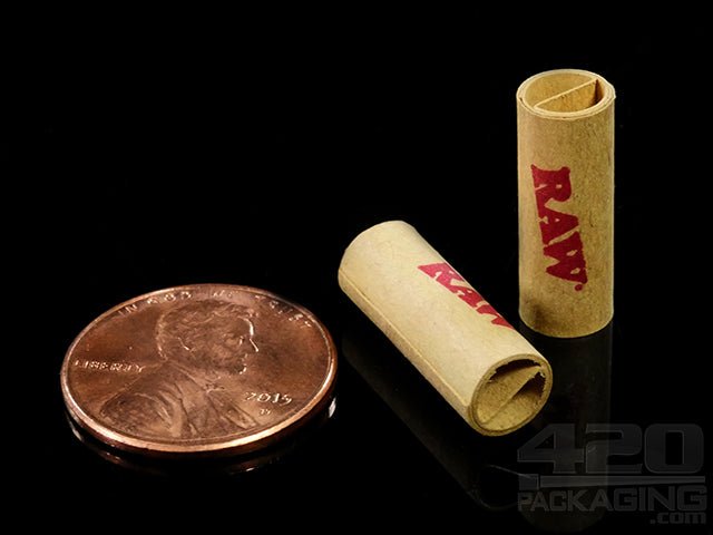 RAW Natural Pre Rolled Tips Travel Tin 100/Box - 3