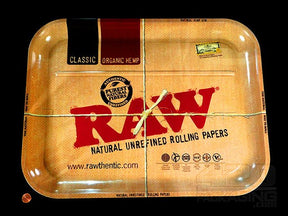 RAW XXL Metal Rolling Tray 1/Box - 2