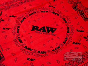 RAW Red Bandana - 3