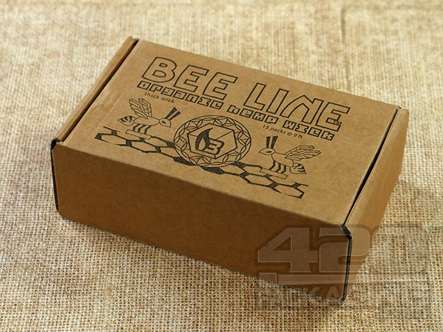 Bee Line Hemp Wick Pack Case 1 box Thick Wick 15 packs 9' - 3