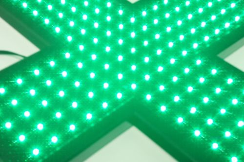 Green Cross Medical LED Store Sign - 2