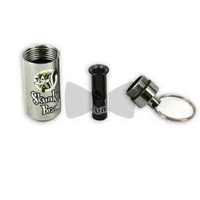 Skunk Brand Glass Tip and Keychain Stash 24/Box - 2