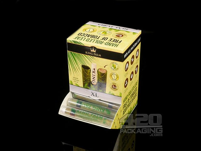 King Palm XL Size Wraps With J-Tubes 50/Box - 1