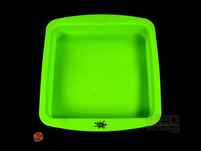 NoGoo Silicone Large Square Tray Blue - 2