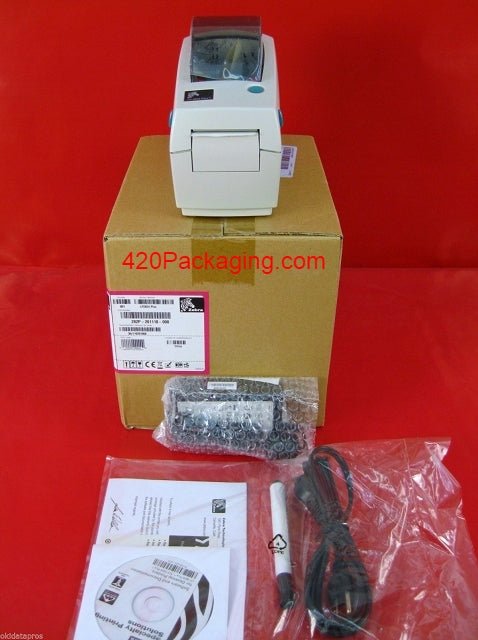 Zebra LP2824 PLUS USB Serial Label Direct Thermal Printer - 2